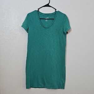 Universal Thread Mini T-shirt Dress Teal Womens XS 100% Cotton
